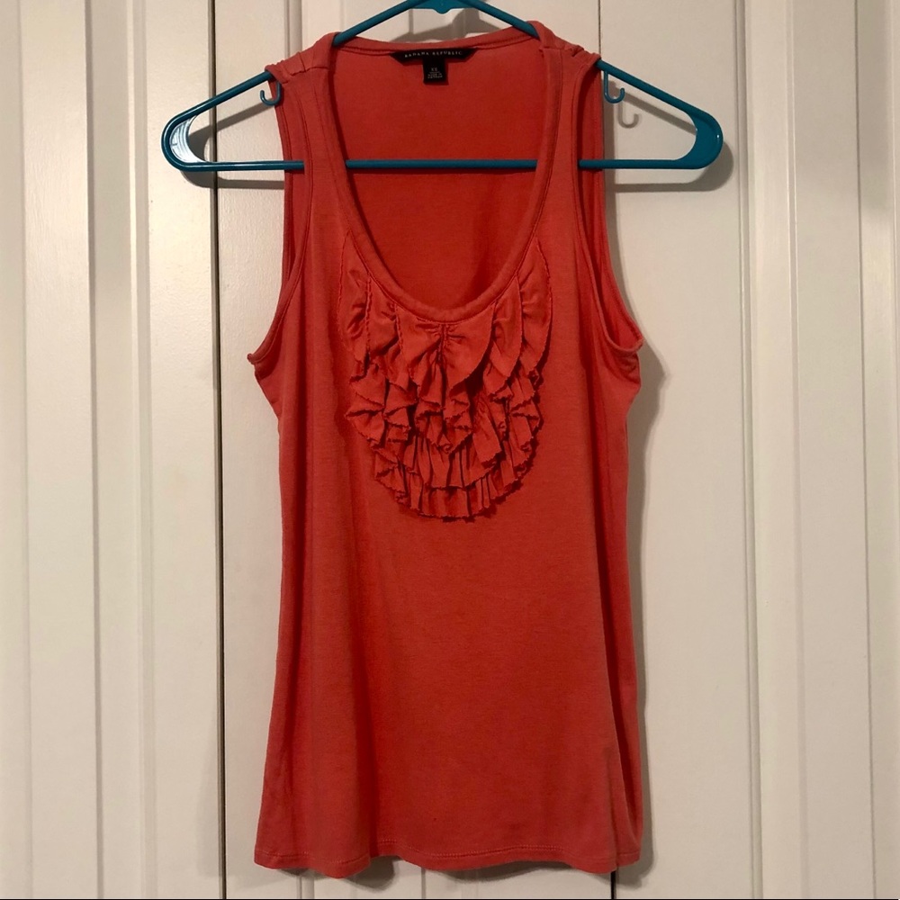 Banana Republic Coral/Orange Top